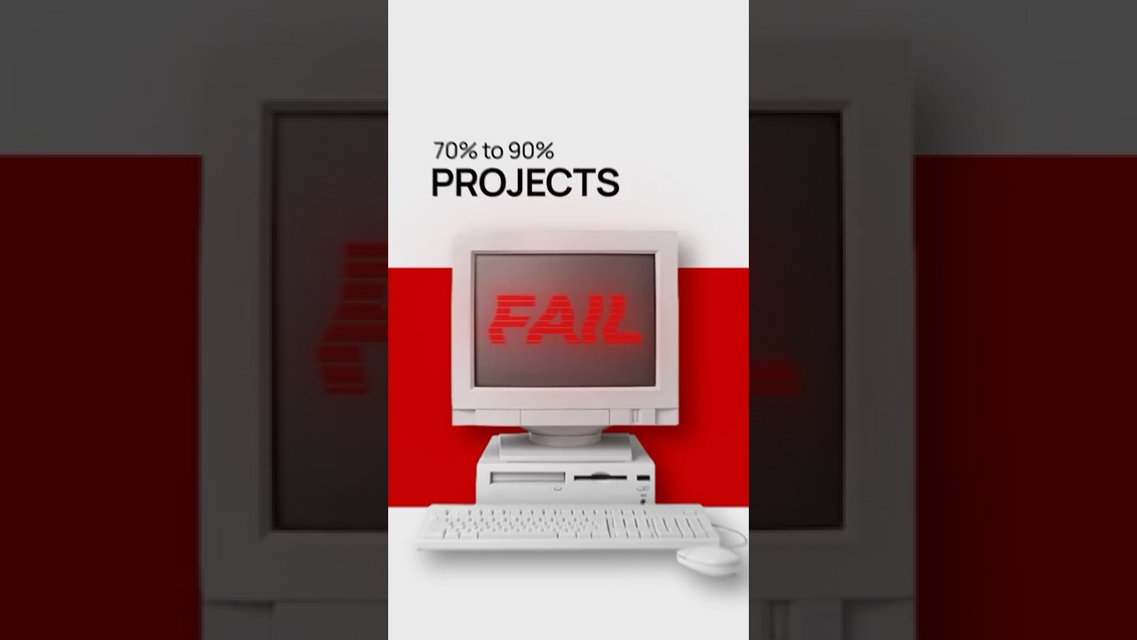 Почему 90% технологических проектов терпят неудачу? 