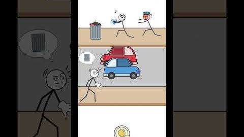 Thief Puzzle(WEEGOON)- Funny Stickman Brain Puzzle Game - Level 163