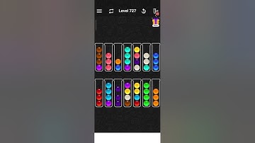 Level 727 of Ball Sort Color Puzzle