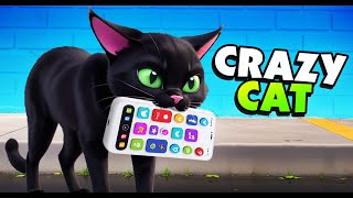 I Became a Cat and STOLE A Human's PHONE! - Little Kitty Big City screenshot 3