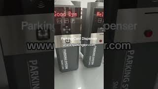 QR Code Exit Scanning Paper Ticket Parking System – Smart Parking Equipment #automobile #machine