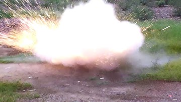 Tannerite versus Binary Black--PLUS HUGE EXPLOSION 17 LBS of Binary Black!