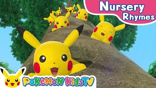 7 Steps | Nursery Rhyme | Kids Song | Pokémon Kids TV​