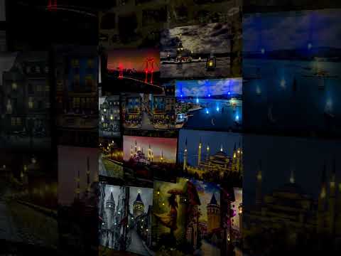 Hidden Street Art in Istanbul 🇹🇷 | These Paintings Glow at Night! ✨#zainandtehminavlogs #turkey