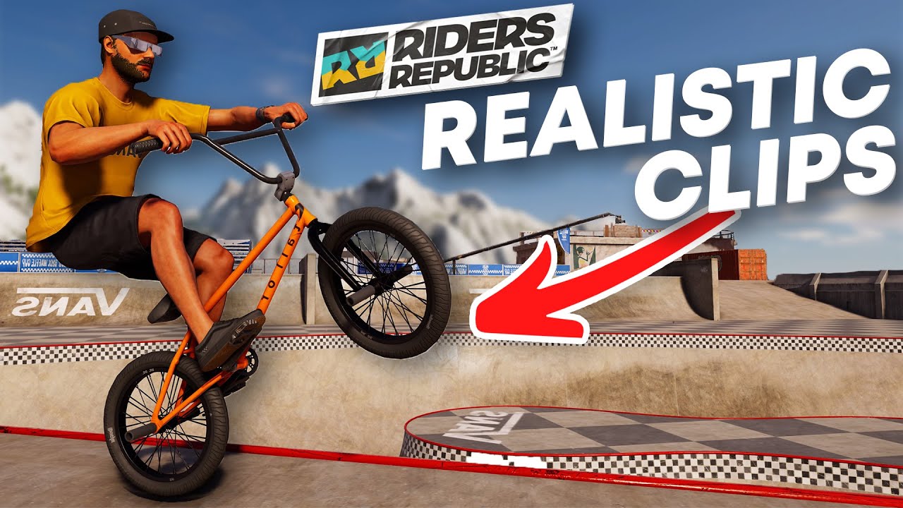 Best REALISTIC CLIPS in The BMX Update (Riders Republic) YouTube