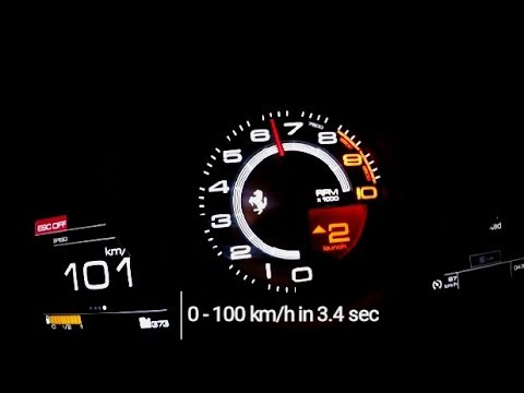 2018 Ferrari GTC 4 Lusso 690 HP Acceleration 0-100km/h