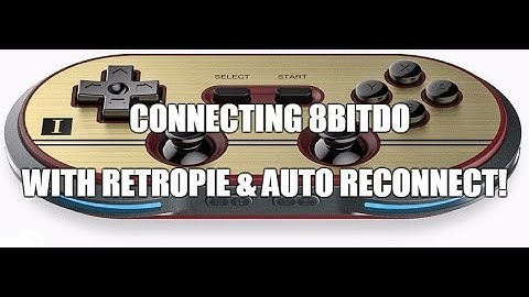 RetroPie: Bluetooth controllers - reconnecting automatically - includes 8bitdo setup (June 2016)
