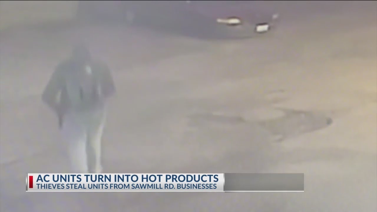 Small businesses hit by air conditioner thefts in Columbus - YouTube