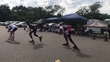 Boys Inline Speed Skating Slow Motion Video