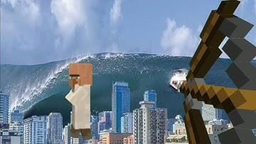 MINECRAFT APOCALYPTIC DISASTER MOD ON ANDROID | MCINABOX