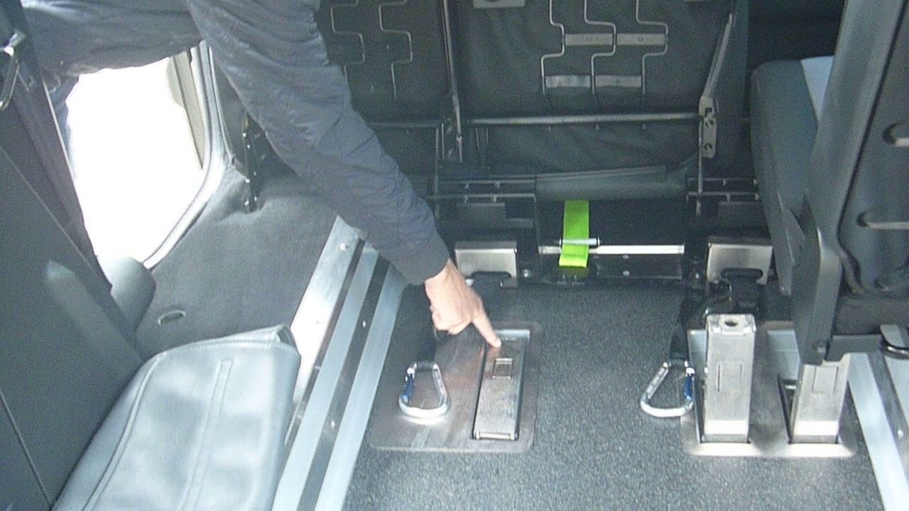 Wheelchair access Peugeot Partner Horizon Tip & fold rear seats YouTube