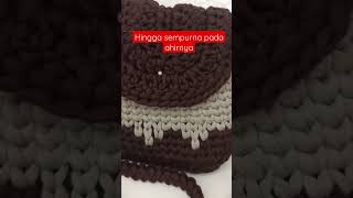 crochet bag || tas rajut #shorts #video