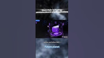 Block chain technology promotes decentralized applications # web3 # blockchain
