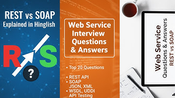 Web Service Interview Questions & Answers | REST API & SOAP Web Service Interview Questions