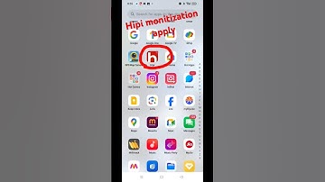 Hipi app monetization  apply 2024 💵💰