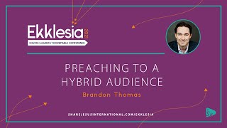 Preaching to culture with Brandon Thomas