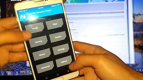 How to Install TWRP Custom Recovery on The Samsung Galaxy Note 3 LTE SM-N9005 + Revert to Stock
