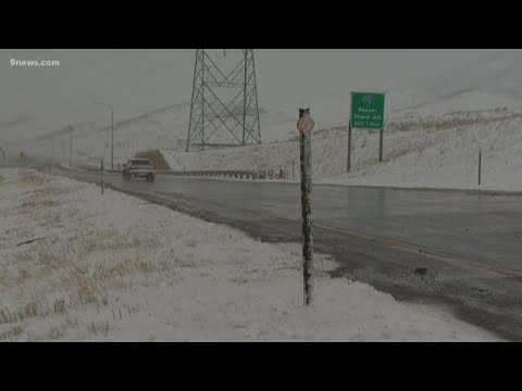 tegna news A totaled police car on a snowy road saved this woman's life