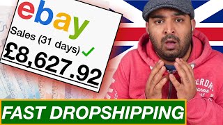 £8000/Month  eBay UK DropShipping with FAST DELIVERY?