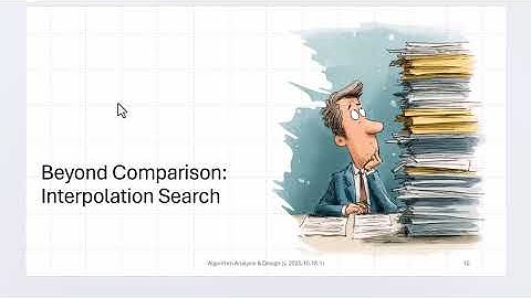 Lecture 8:  Searching