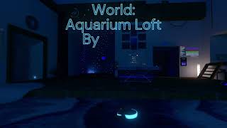 Aquarium loft -Vrchat world