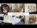 Studyvlog | Um dia estudando + dicas de estudos
