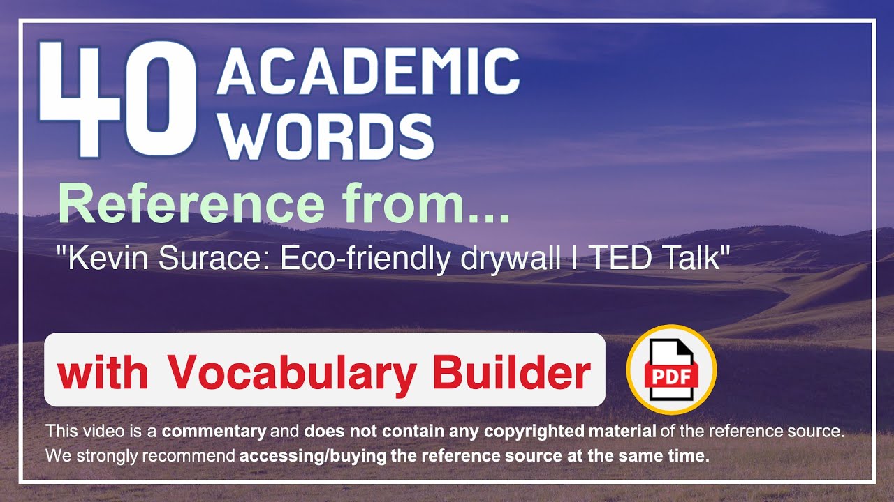 40 Academic Words Ref from 