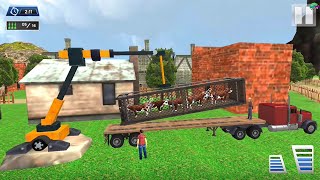 Zoo Animal Transport Truck Simulation Game 2020 - Animal Hunting Games #2 - Android gameplay screenshot 4