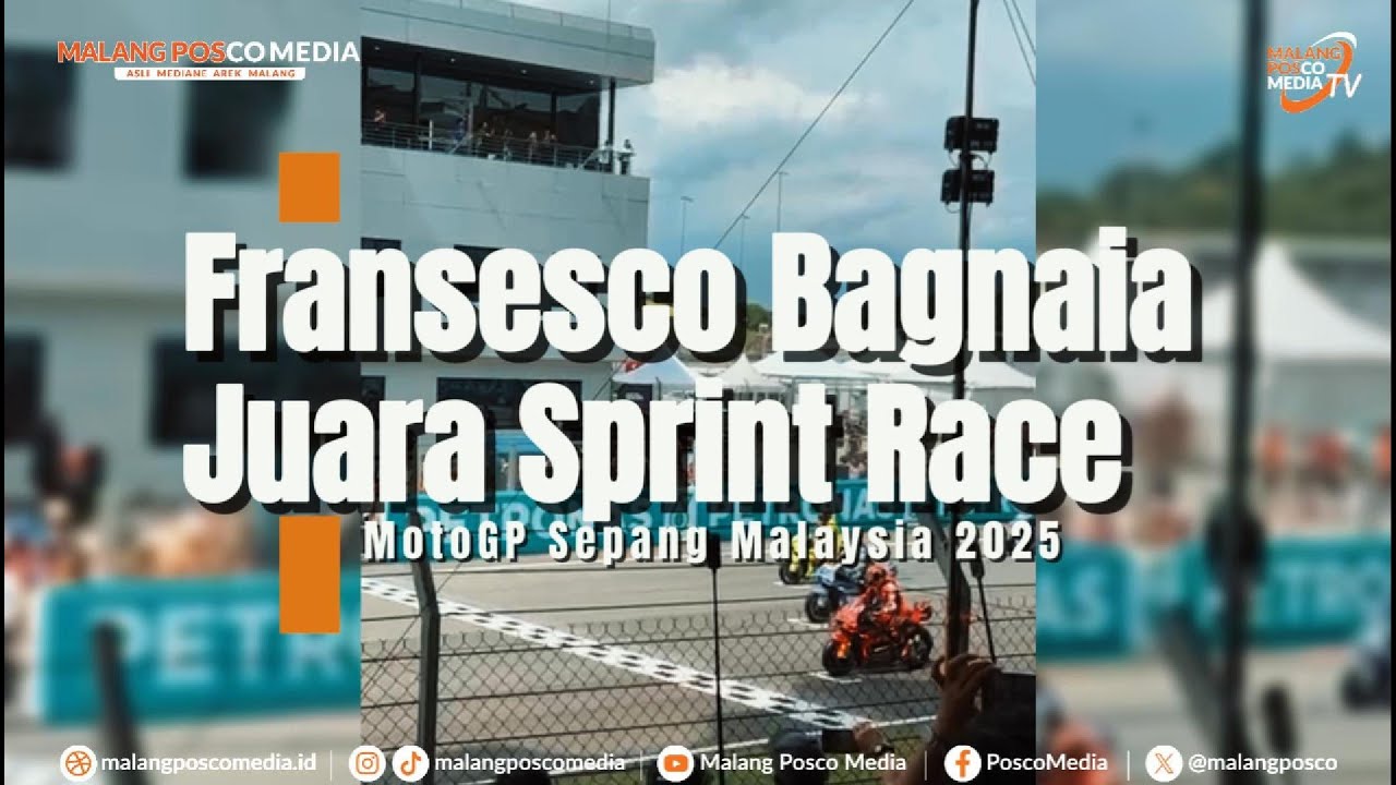 Fransesco Bagnaia Juara Sprint Race MotoGP Sepang Malaysia 2025 - YouTube