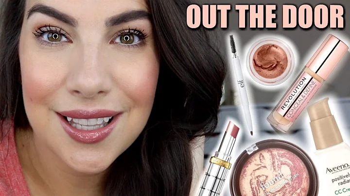 10 MINUTE MAKEUP with Drugstore Faves + Top Glowy ...