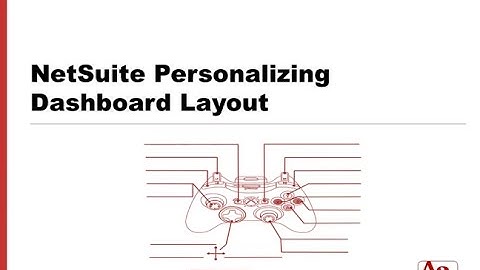 #66 | NetSuite Personalizing Dashboard Layout