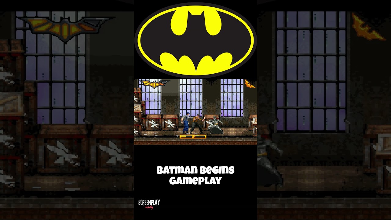 Batman Begins Gameplay Walkthrough | Game Boy Advance Action Game