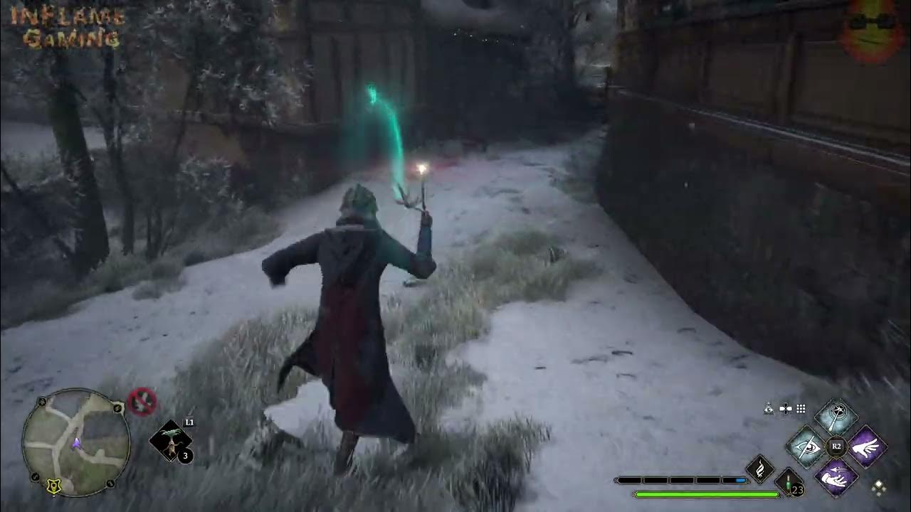 Hogwarts Legacy Mirror Frame Location (South Hogsmeade) YouTube