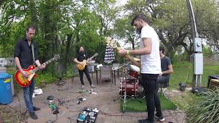 Toundra - Magreb (mid part) (live at our backyard in Austin, Texas)