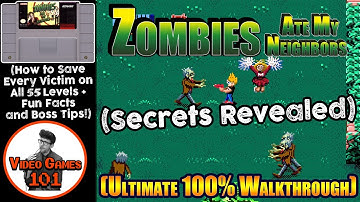 Zombies Ate My Neighbors Walkthrough | 100% Guide | Video Games 101
