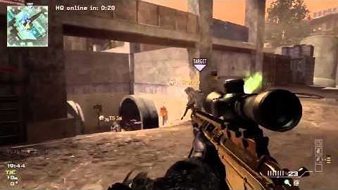 Epic Way To Start A Game On MW3!!