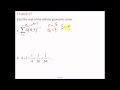 Infinite Geometric Series Quiz