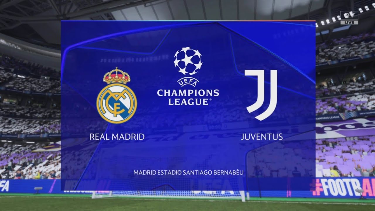 EA Sports FC 26: Real Madrid vs Juventus (UEFA Champions League Matchday-3) (PS5 slim)