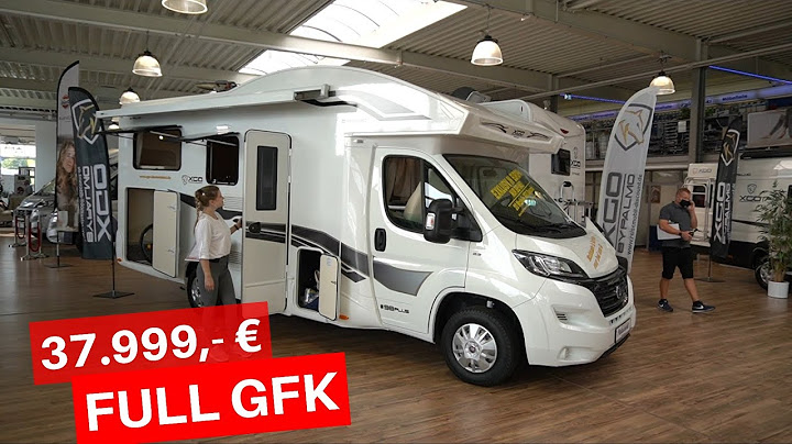 Only 37,999 € Cheap FULL GFK motorhomes XGO 98Plus Fiat Ducato with XXL equipment model 2021