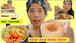 Sayap Ayam Bumbu Kecap || Sticky 🍋🍋🍋 Hot Pudding