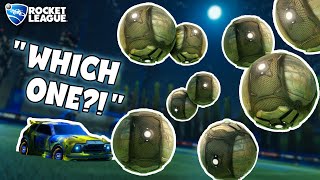 1000 Rocket League Balls Mod