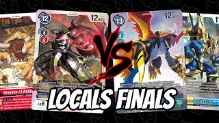 BlackWarGreymon vs Imperialdramon Locals Finals (Digimon TCG EX3)