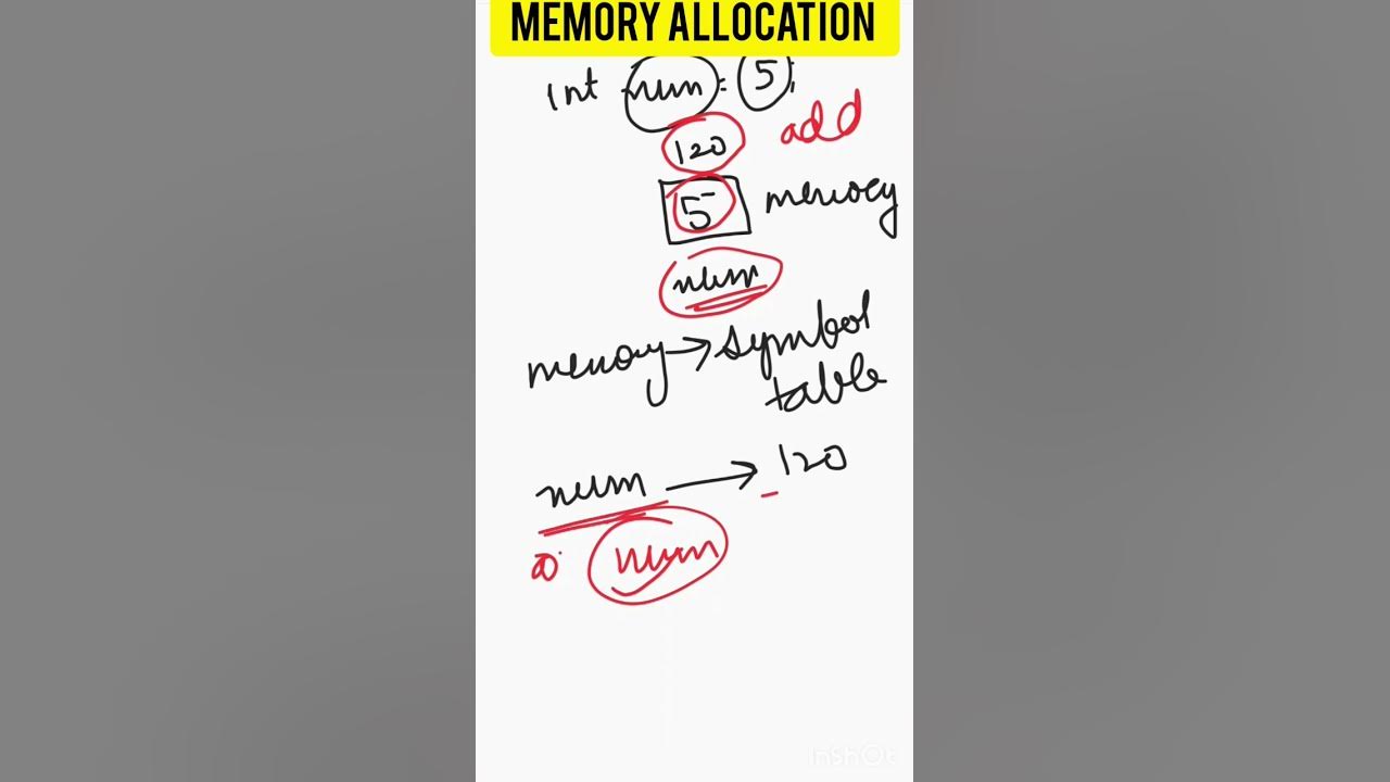 How memory allocation works in Java #java #javaforbeginners - YouTube