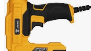 видео: степлер электрический Deko реальный отзыв после 10 дней работы картинка: степлер электрический Deko реальный отзыв после 10 дней работы