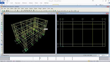 Tính khung 3D bằng Sap2000 part02: Cơ học kết cấu