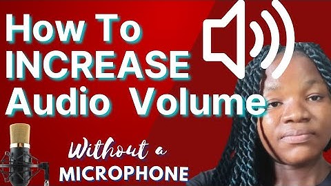 How to INCREASE the Volume of audio in a video using Audiofix - Internal volume increase #inshot