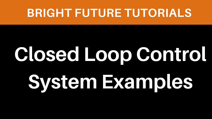 Closed loop control system examples | Position control system using servo motor