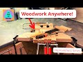 This mini workbench allows your to learn woodwork anywhere.