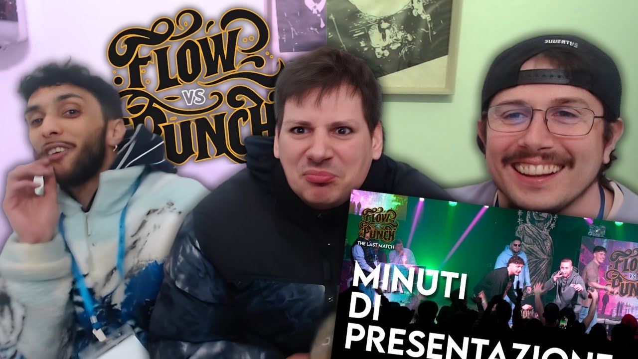 REACTION LIVE FLOW VS PUNCH con @presomaleingame & @Mauronerap | MINUTI DI PRESENTAZIONE