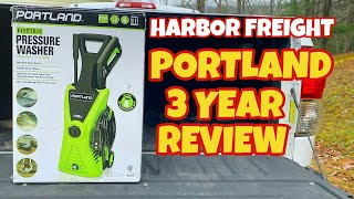 Harbor Freight Cheap Portland Pressure Washer 3 Year Review
